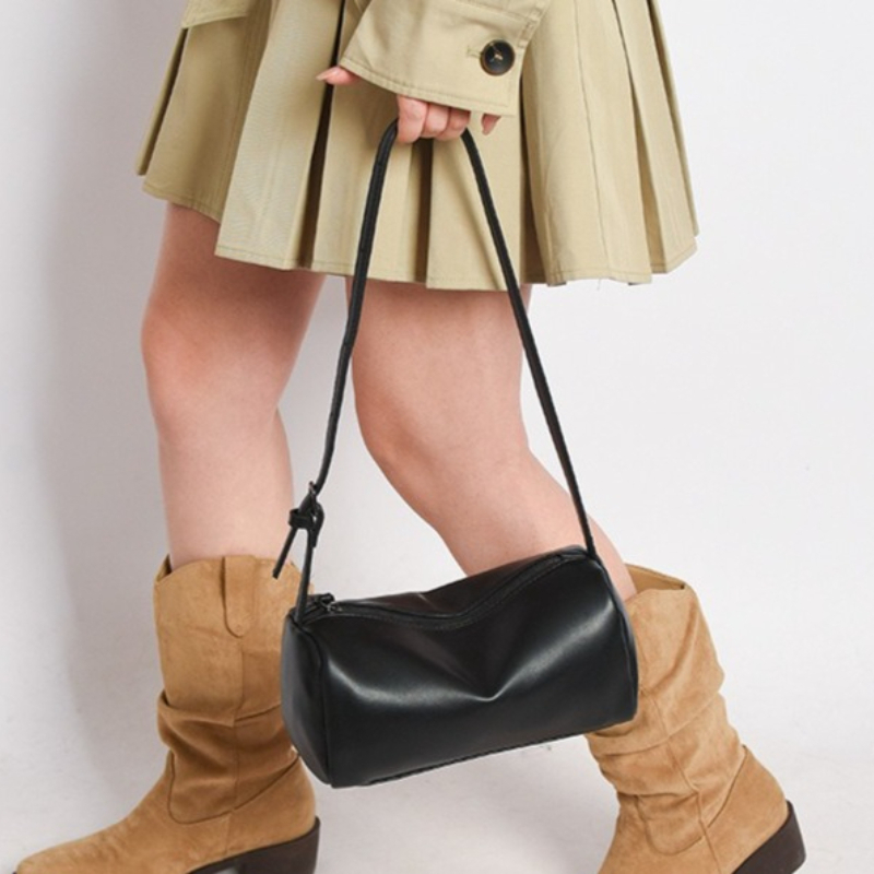 Women Bags 2026 Trends - Split Leather jaren 90 Pen Tas