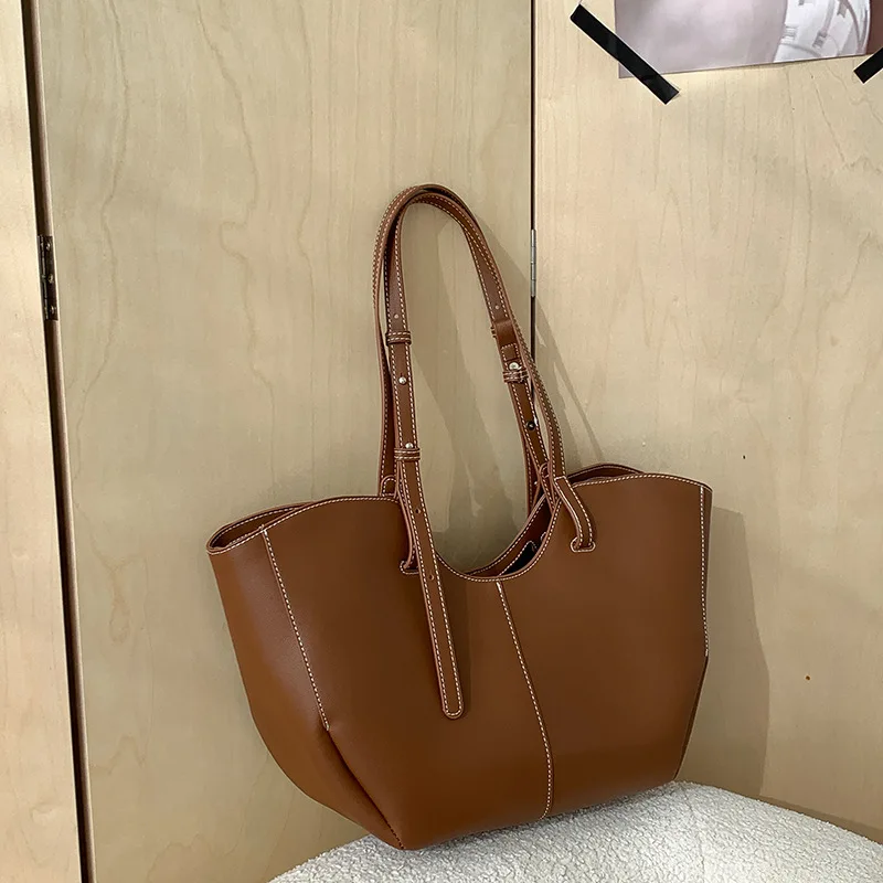 Women Bags On Sale - Vintage Dameshandtas Grote Capaciteit Draagbare Winkel-Schoudertas